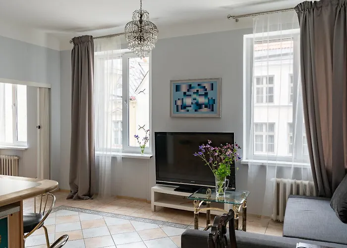 Bright With Sauna In The 0ld Town דירה *